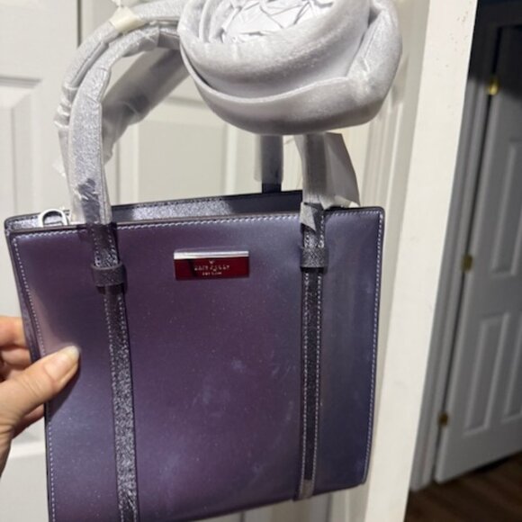 Kate Spade Kenzie Blue Tote Bag / Handbag minor flaws NEW - Picture 2 of 12